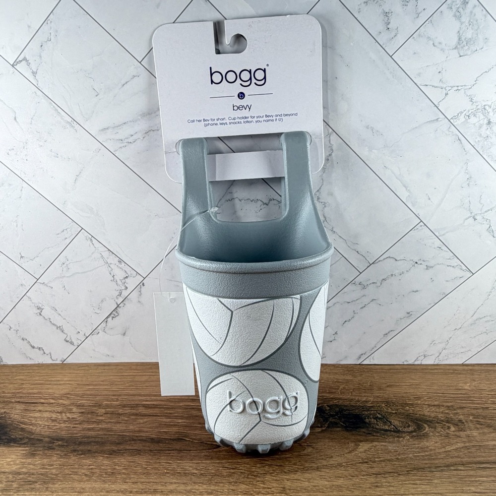 Bogg Bag Bevy Volleyball Theme Cup Holder for Drinks Keys Phone Snacks NWT